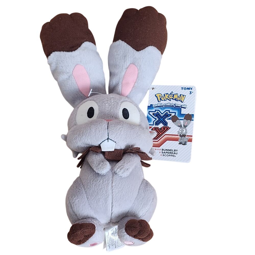 Tomy Pokémon Plush Bunnelby toy 12"